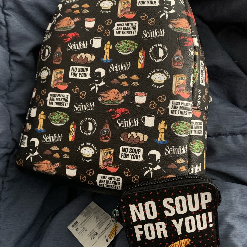 Funko Seinfeld Backpack and coin bag
